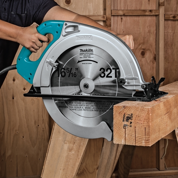 Makita 5402NA Circular Saw, 15 A, 16-5/16 in Dia Blade, 1 in Arbor, 45 deg Bevel - 1