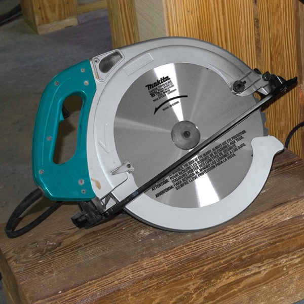 Makita 5402NA Circular Saw, 15 A, 16-5/16 in Dia Blade, 1 in Arbor, 45 deg Bevel - 2
