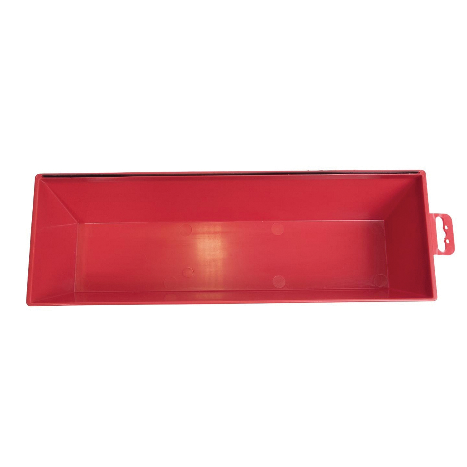Marshalltown 914 Mud Pan, 13-3/4 in L Bottom, 3 in W Bottom, Vinyl - 3