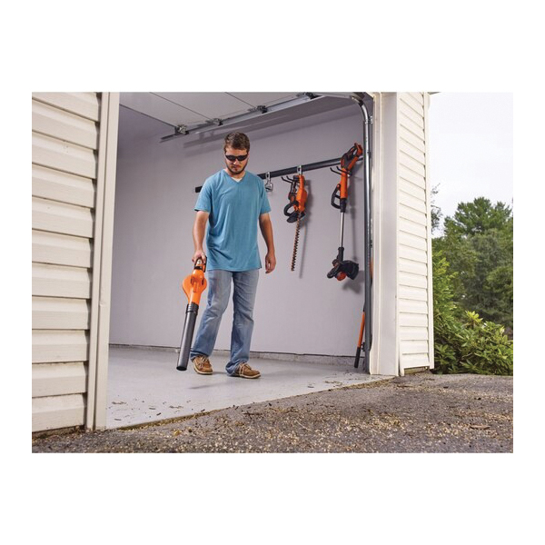 Black+Decker LSW321 Cordless Sweeper, Battery Included, 20 V, Lithium-Ion, 100 cfm Air, 25 min Run Time - 4