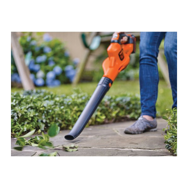 Black+Decker LSW321 Cordless Sweeper, Battery Included, 20 V, Lithium-Ion, 100 cfm Air, 25 min Run Time - 5