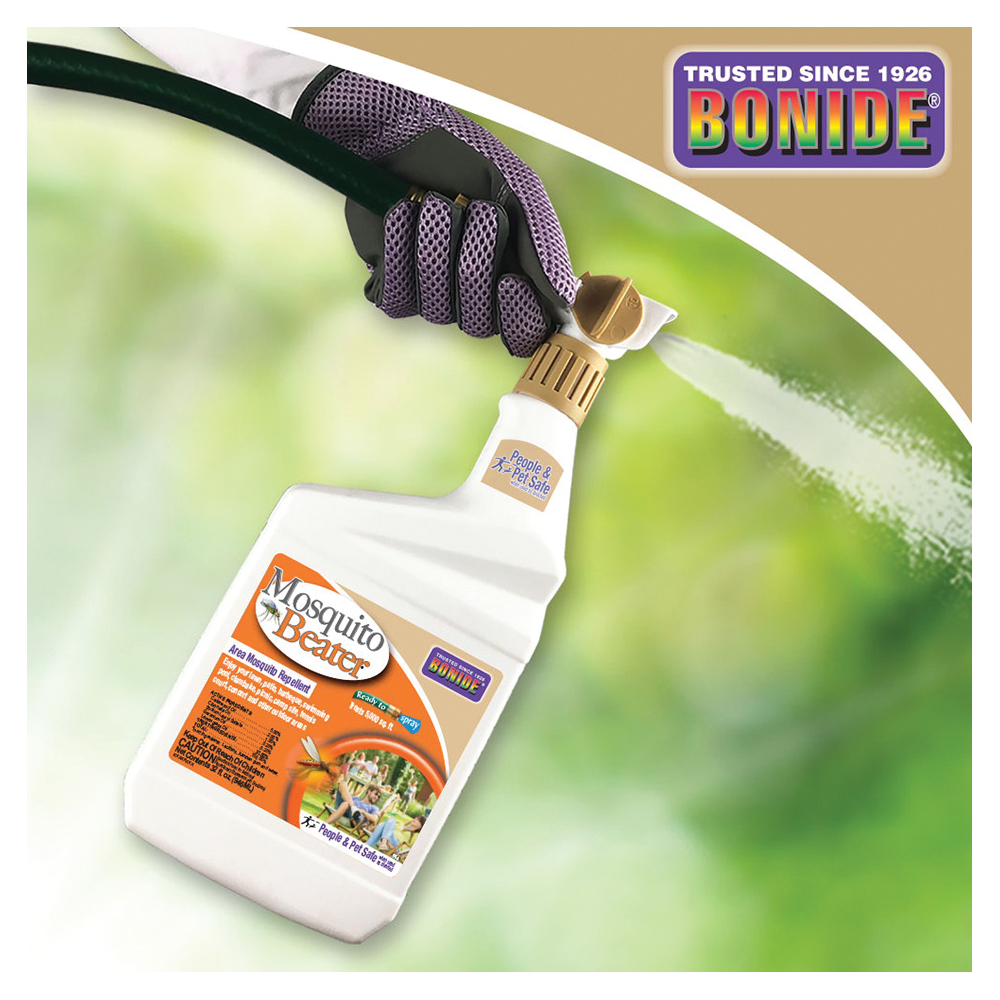 Bonide Mosquito Beater 564 Repellent, Liquid, Fragrant, Lemony, 1 qt - 2