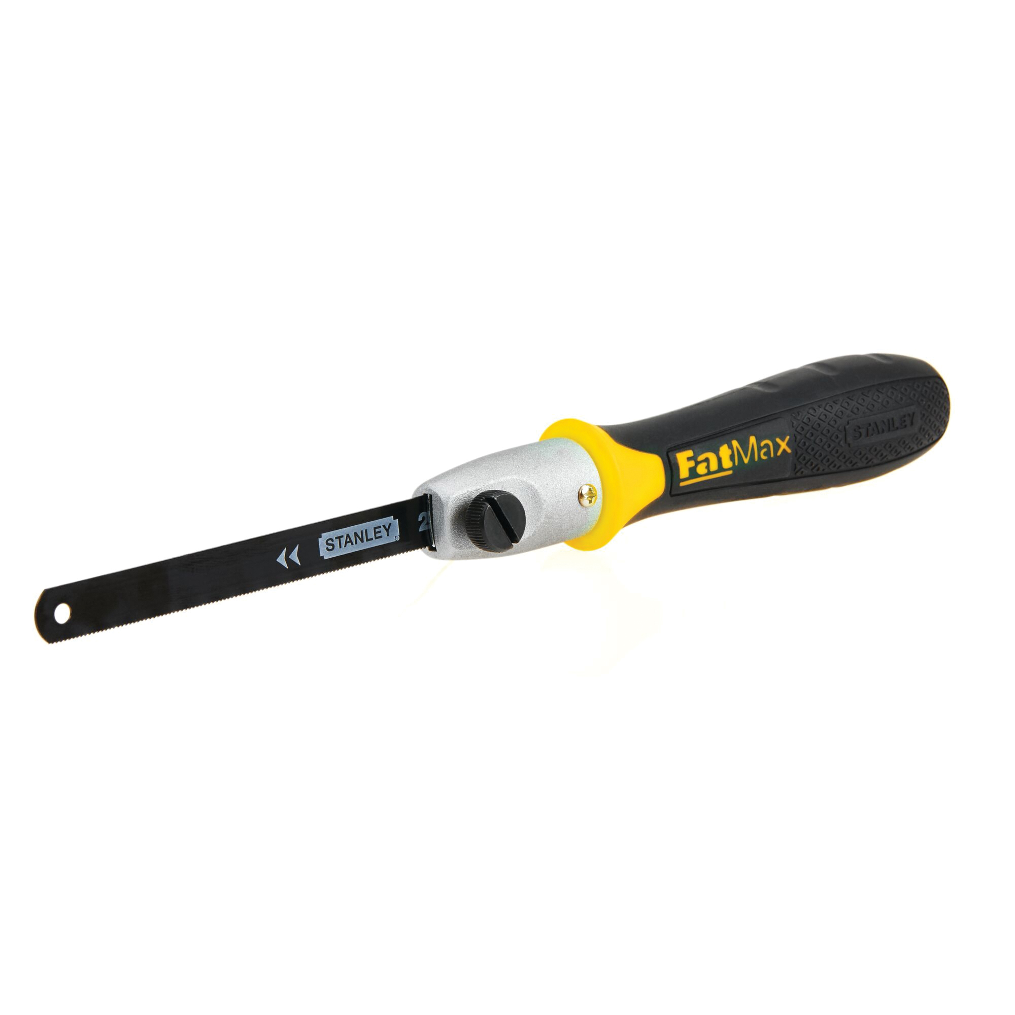 STANLEY 20-220 Handsaw, 5 in Reciprocal, 10 in Hack L Blade, 10 Reciprocal, 24 Hack TPI, Steel Blade - 2