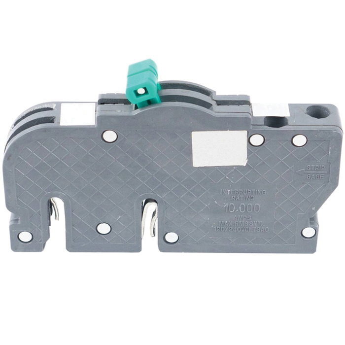 Zinsco UBIZ0230 Circuit Breaker, Type UBIZ, 30 A, 2-Pole, 120/240 V, Standard Trip, Plug, Gray - 4