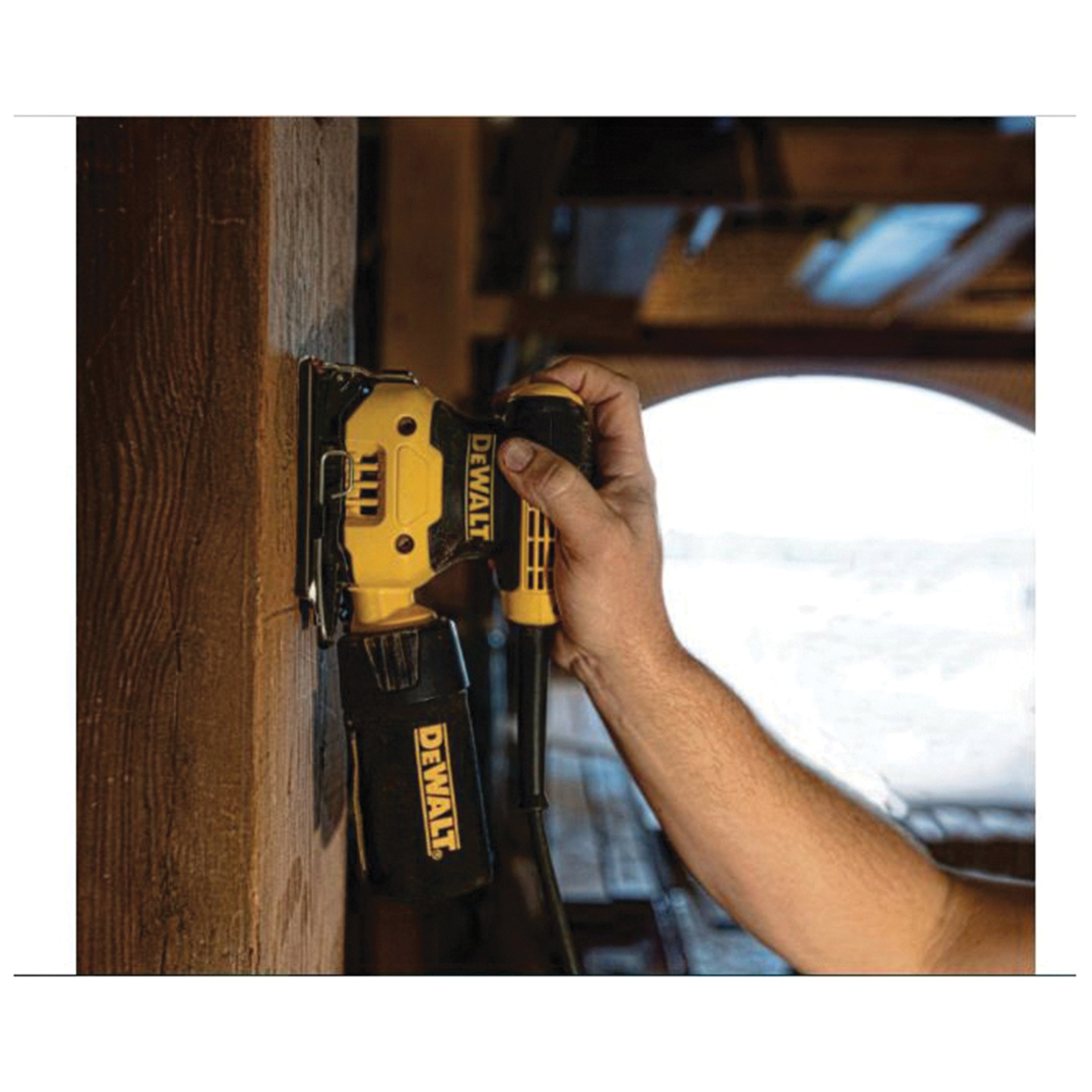 DEWALT DWE6411K/D26441K Palm Sander Kit, 2.3 A, 1/4 in Sheet - 4