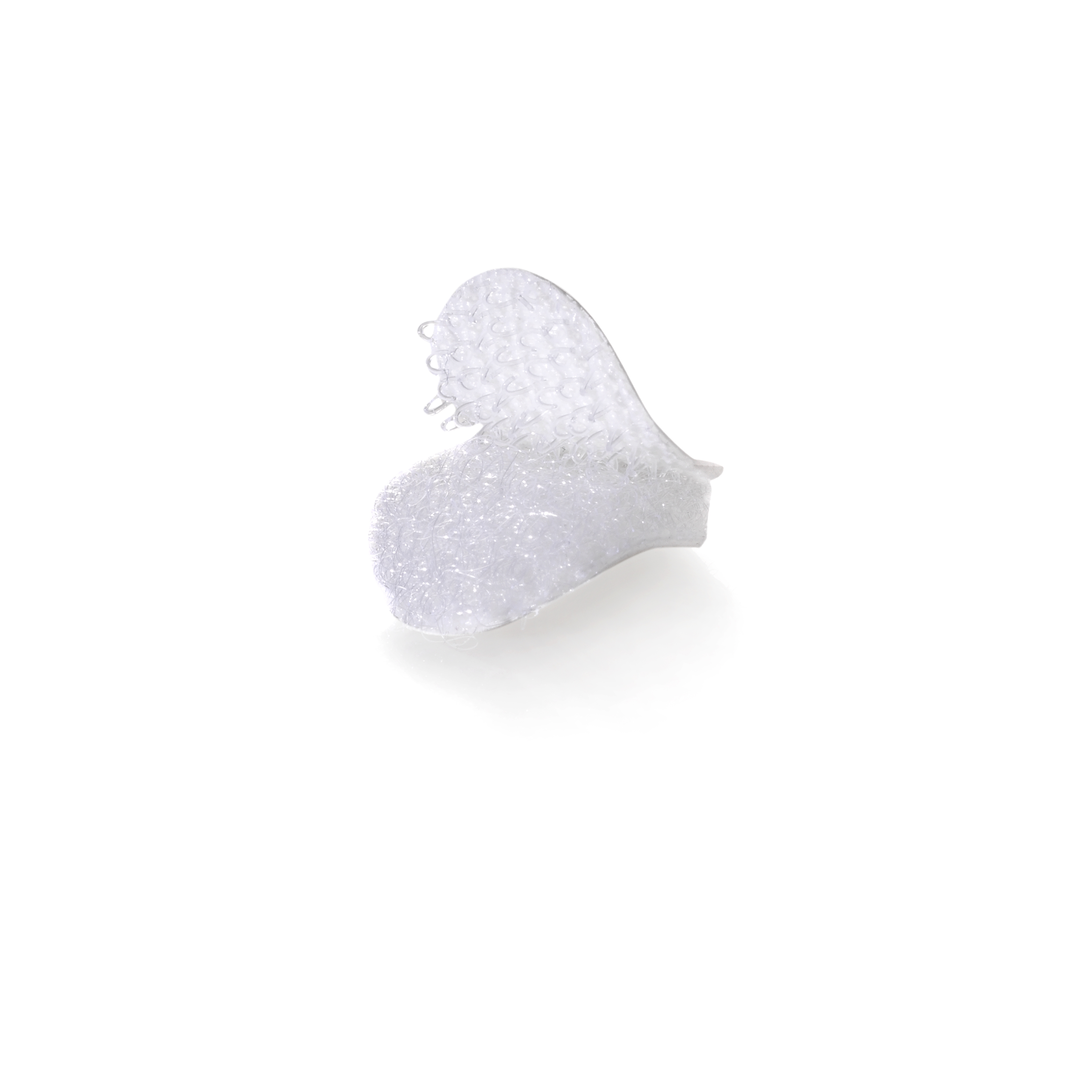 VELCRO Brand 90070 Hook and Loop Fastener, 5/8 in W, Nylon, White, Rubber Adhesive - 2