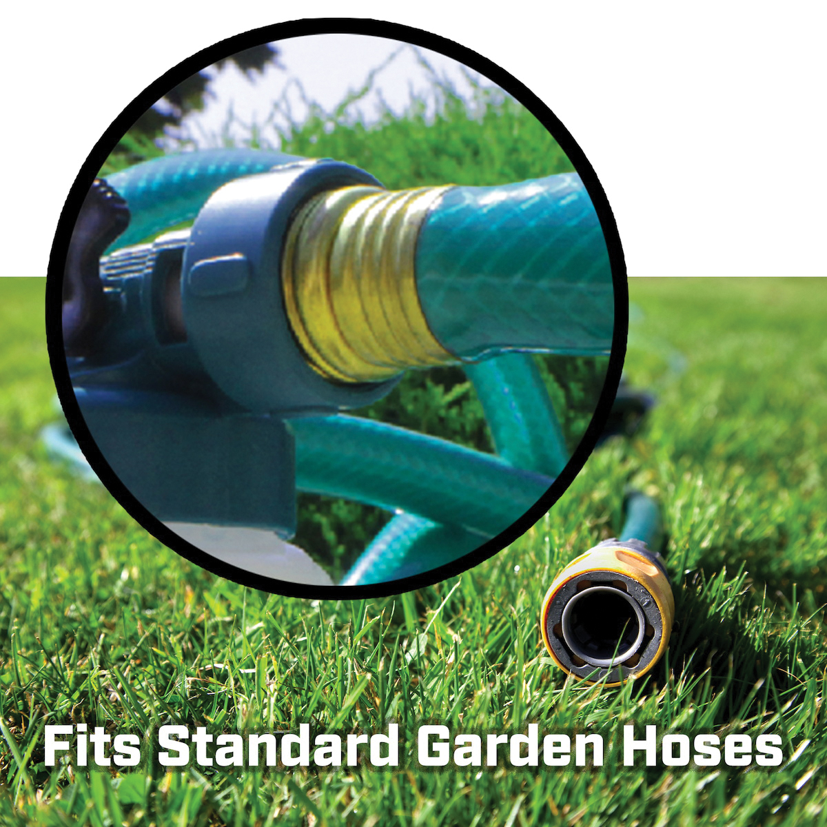 Chapin G385 Hose End Sprayer, Deflector, 2-1/2 in Tank Mouth Opening, 32 oz Cup, Poly - 4