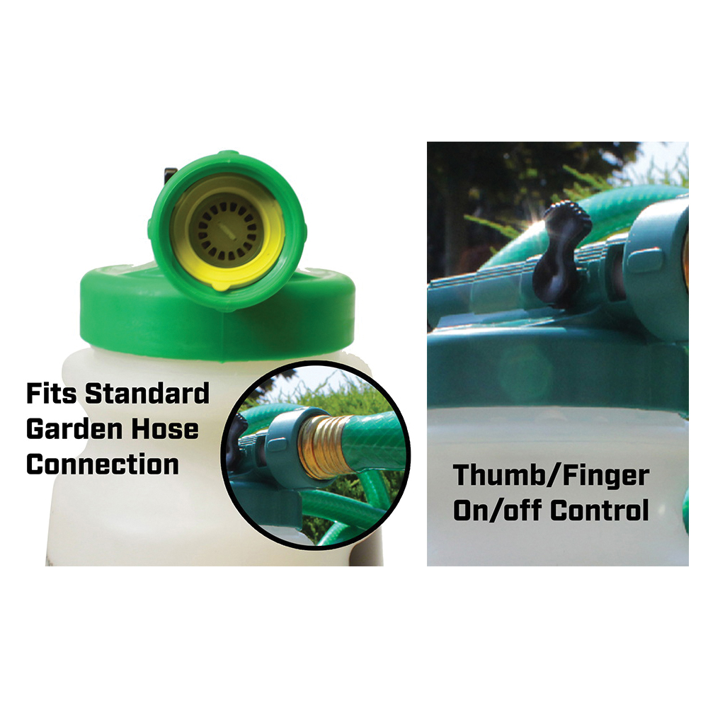 Chapin G390 Hose End Sprayer, Deflector, 2-1/2 in Tank Mouth Opening, 32 oz Cup - 2
