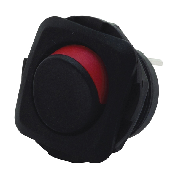 Gardner Bender GSW Series GSW-51 Rocker Switch, 3/6 A, 125/250 V, SPST, Black - 2