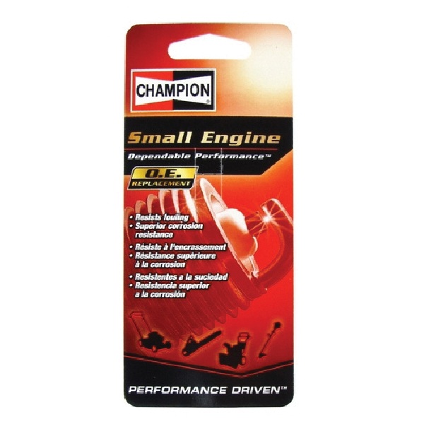 Champion 845-1 Spark Plug, 0.023 to 0.028 in Fill Gap, 0.551 in Thread, 0.813 in Hex, Nickel Copper Alloy - 2