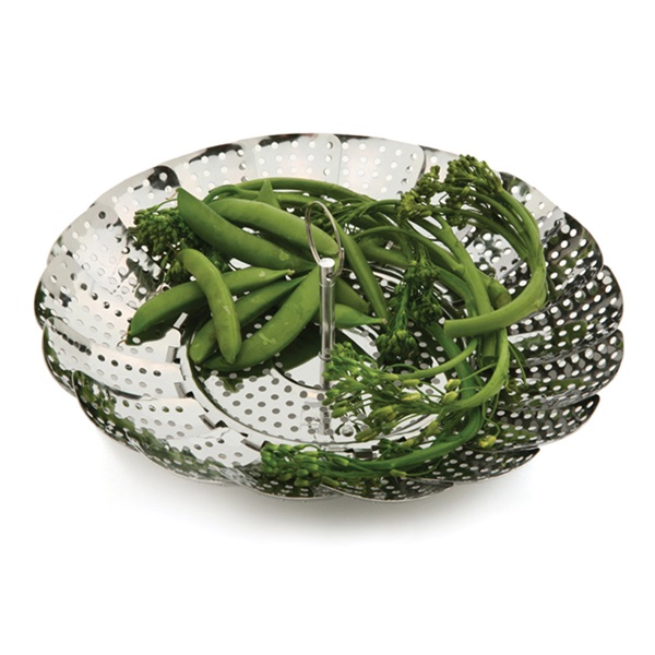 Norpro 175 Vegetable Steamer, Stainless Steel, Silver - 3