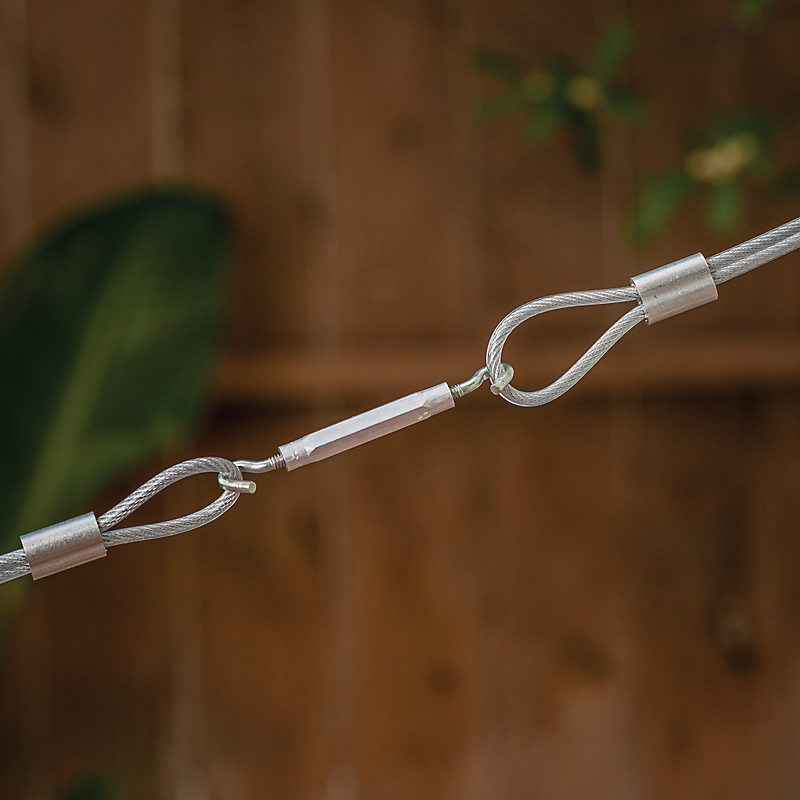 National Hardware 2174BC Series N221-986 Turnbuckle, 45 lb Working Load, #10-24 Thread, Hook, 5-1/2 in L Take-Up - 3