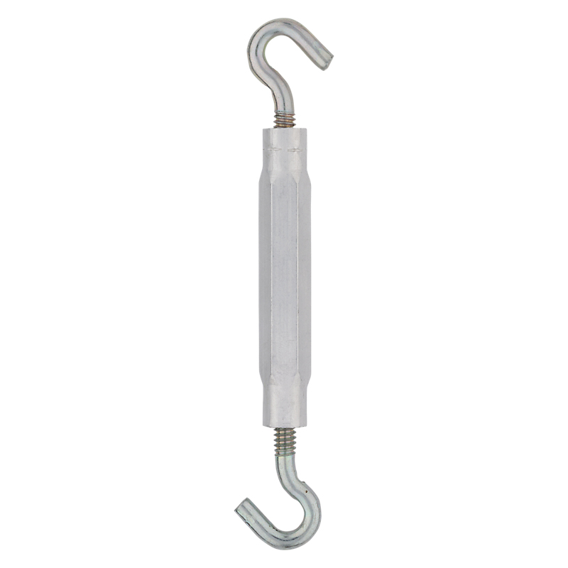 National Hardware 2174BC Series N221-986 Turnbuckle, 45 lb Working Load, #10-24 Thread, Hook, 5-1/2 in L Take-Up - 4
