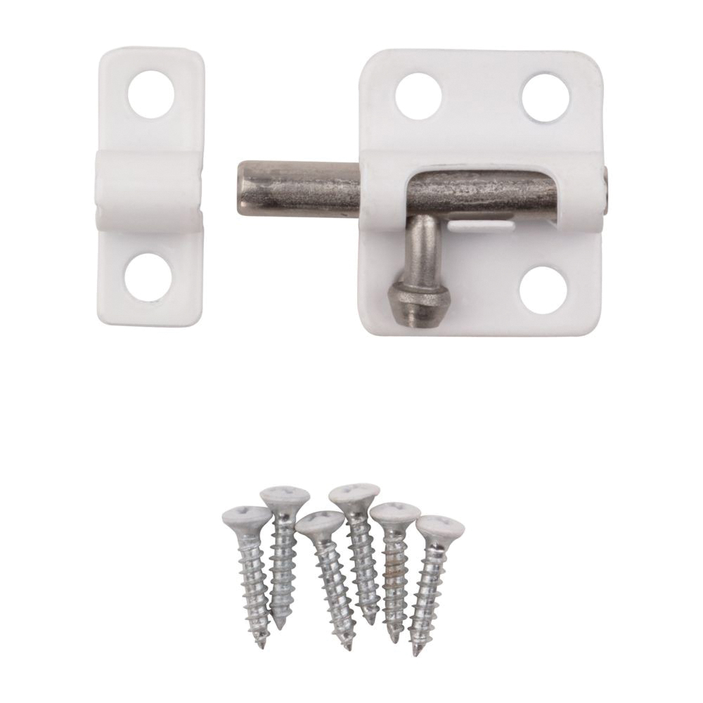 National Hardware N248-492 Barrel Bolt, 0.31 in Dia Bolt Head, 2 in L Bolt, Steel - 2