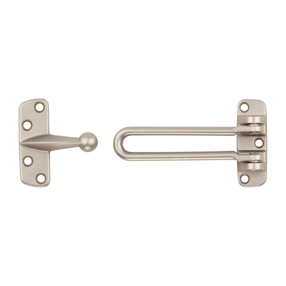 National Hardware V804 Series N335-984 Door Security Guard, Steel, Satin Nickel - 2