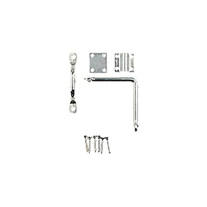 National Hardware N156-042 Door/Gate Latch, 5.42 in H, For: Left or Right Hand Swinging Doors, Sliding Doors and Gates - 2
