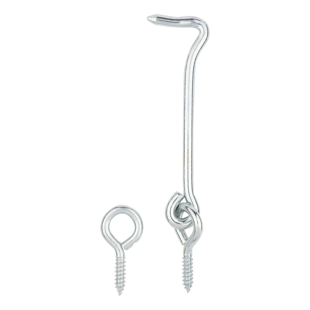 National Hardware V2106 Series N122-358 Gate Hook, Steel, Zinc - 3