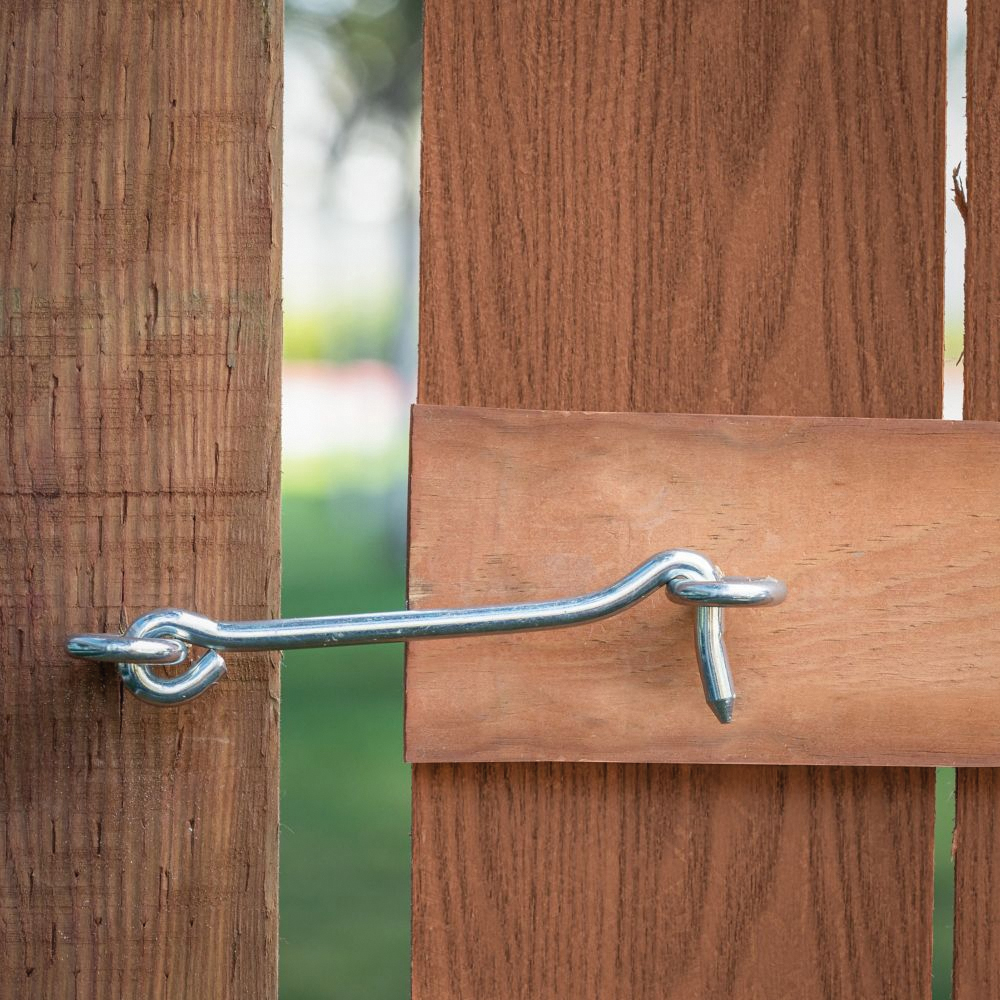National Hardware V2106 Series N122-358 Gate Hook, Steel, Zinc - 4