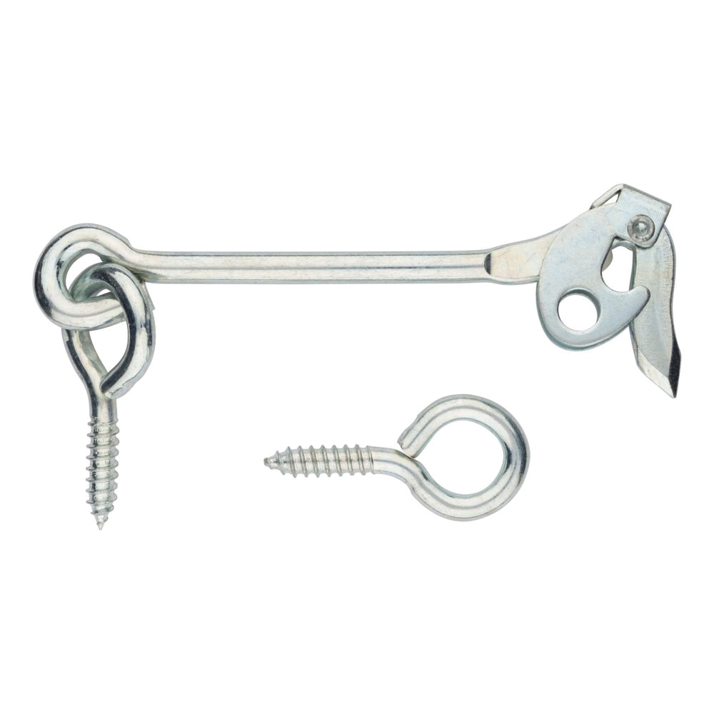 National Hardware V2124 Series N122-671 Safety Gate Hook, Steel, Zinc - 1