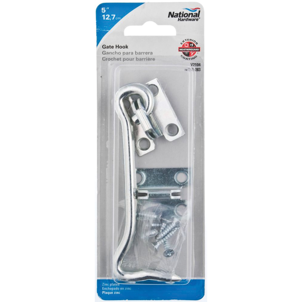 National Hardware V2104 Series N122-283 Gate Hook, Steel, Zinc - 3