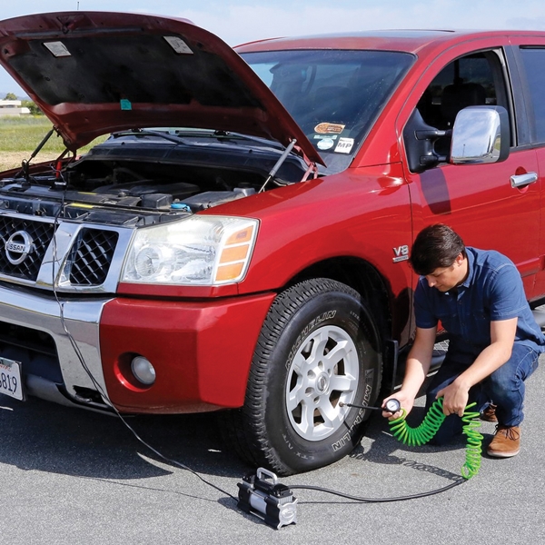 Slime 2X 40026 Tire Inflator, 12 V, 0 to 150 psi Pressure, Dial Gauge - 3