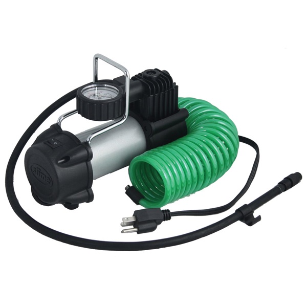Slime 40045 Garage Tire Inflator, 120 V, 0 to 150 psi Pressure, Dial - 2