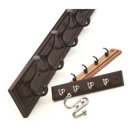 Amerock H55548ORB Hook, 3-Hook, Steel, Oil-Rubbed Bronze - 1