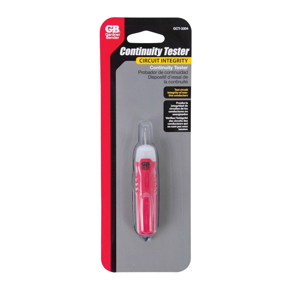 Gardner Bender GCT-3304 Continuity Tester, Red - 4