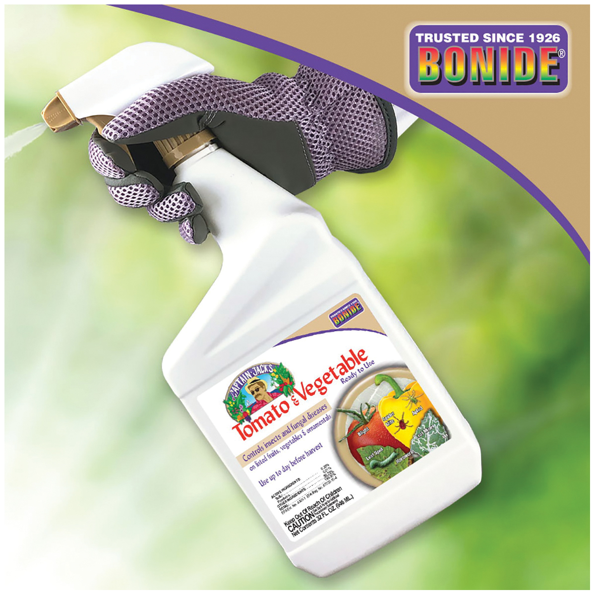 Bonide 688 Tomato and Vegetable, Liquid, Spray Application, 1 qt Bottle - 2