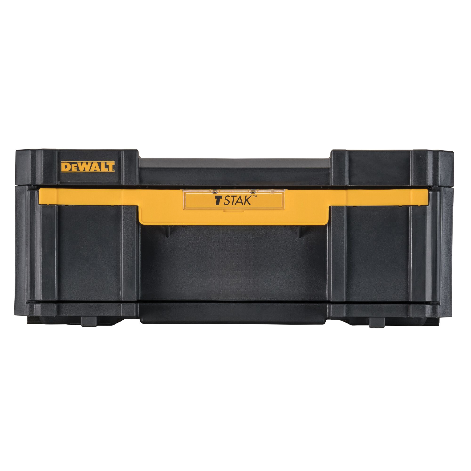 DEWALT TSTAK III Series DWST17803 Single Deep Drawer, 16.5 lb, Plastic, Black, 1-Drawer, 3-Compartment - 2