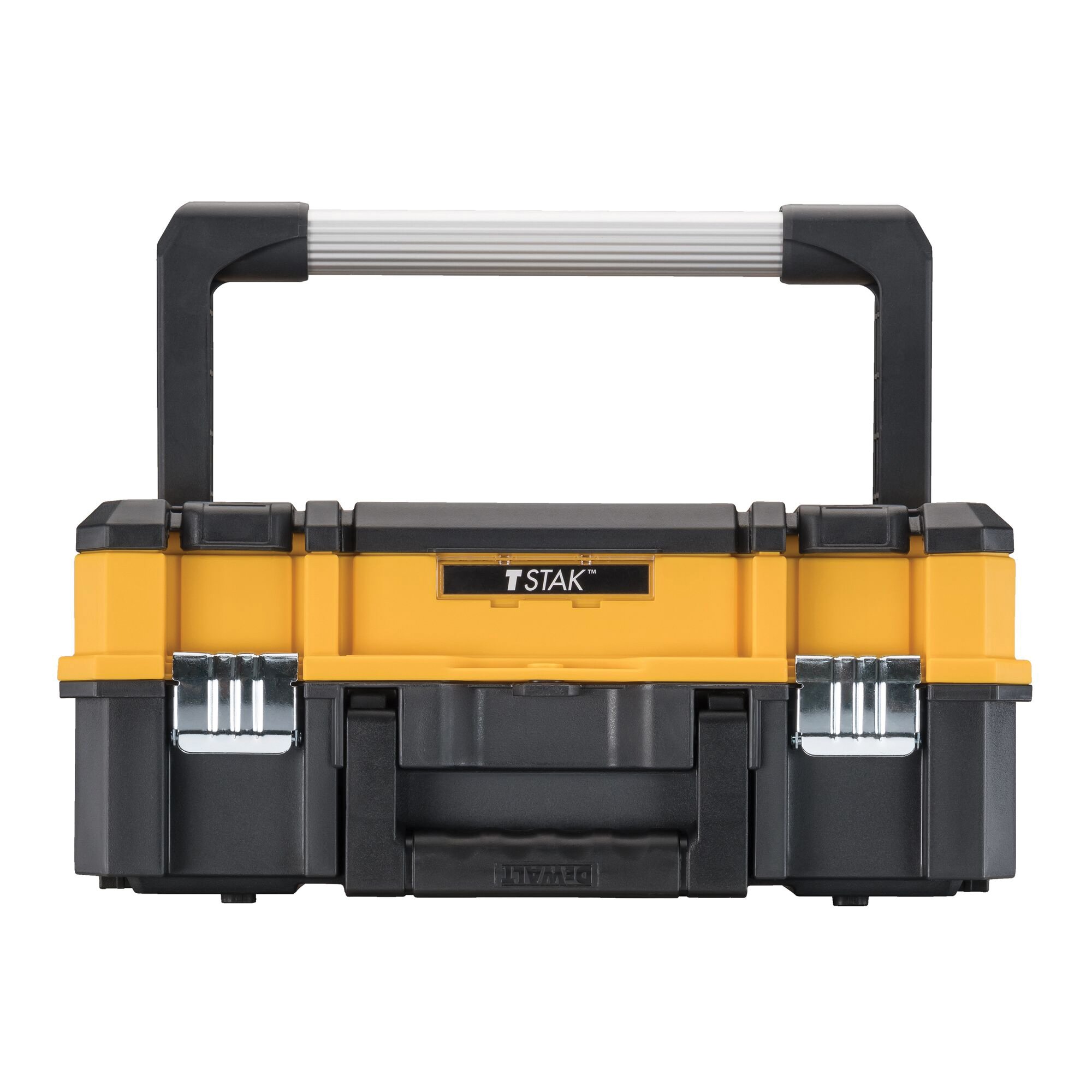 DEWALT TSTAK I Series DWST17808 Tool Box, 66 lb, Plastic, Black/Yellow, 17-1/4 in L x 13 in W x 17-7/8 in H Outside - 2