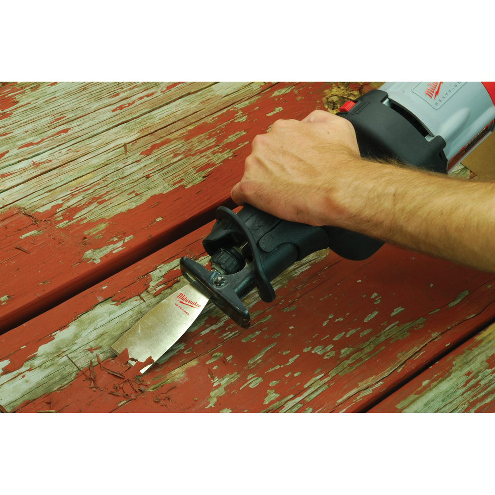 Milwaukee 49-00-5463 Scraper Blade, 5-1/2 in L, 1-1/2 in W, Steel - 4
