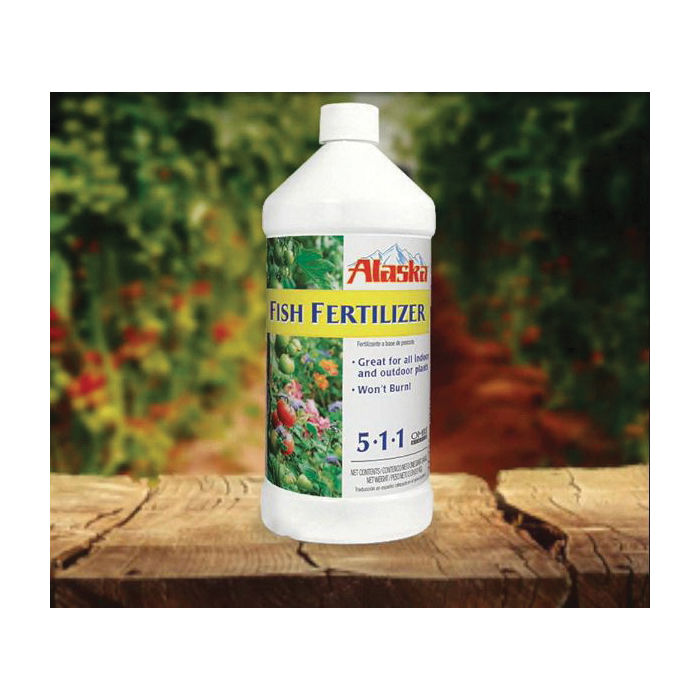 Alaska 100099249 Fish Fertilizer, 1 gal, Jug, Liquid - 1