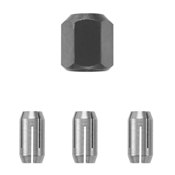 Rotozip CN1 Collet and Nut Kit, Quick Change, For: All RotoZip Spiral Saw Tools and Drywall Routers - 2