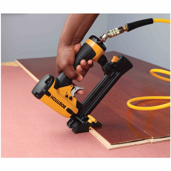 Bostitch LHF2025K Flooring Stapler, 1 in W Crown, 1 in L Leg, 100 Magazine - 2