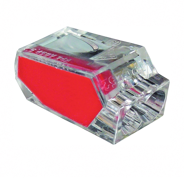 Gardner Bender PushGard 19-PC2 Wire Connector, 22 to 12 AWG Wire, Copper Contact, Polycarbonate Housing Material - 2
