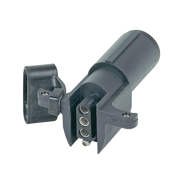Hopkins 47305 Trailer Adapter, 6-Way, 6-Pole, Plastic Housing Material - 2
