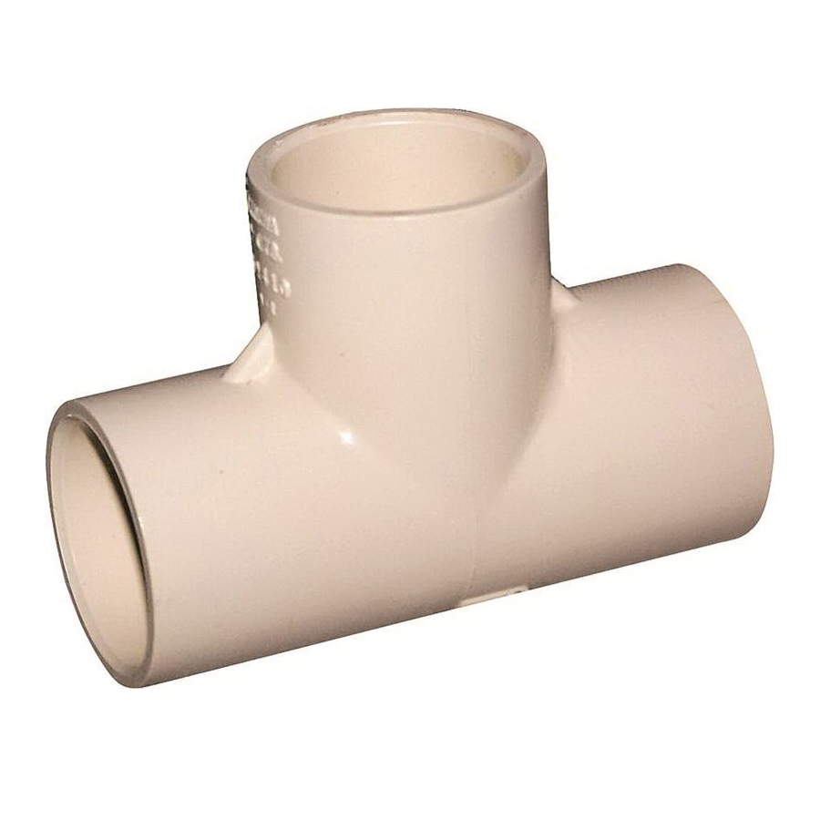 Nibco T00170D Pipe Tee, 3/4 in, CPVC, SCH 40 Schedule