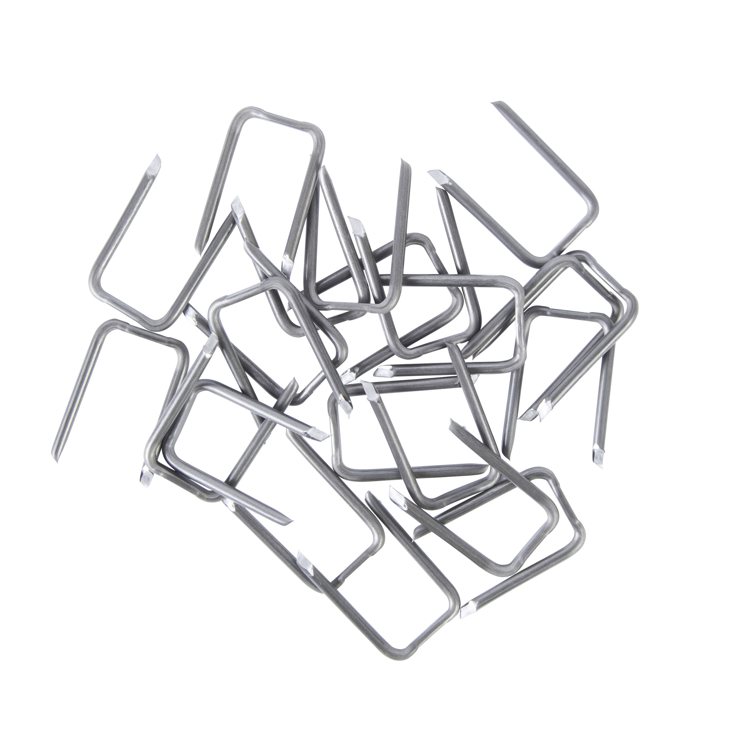 Gardner Bender MS-175 Cable Staple, 9/16 in W Crown, 1-1/4 in L Leg, Metal, Graphite, 100 BX - 4