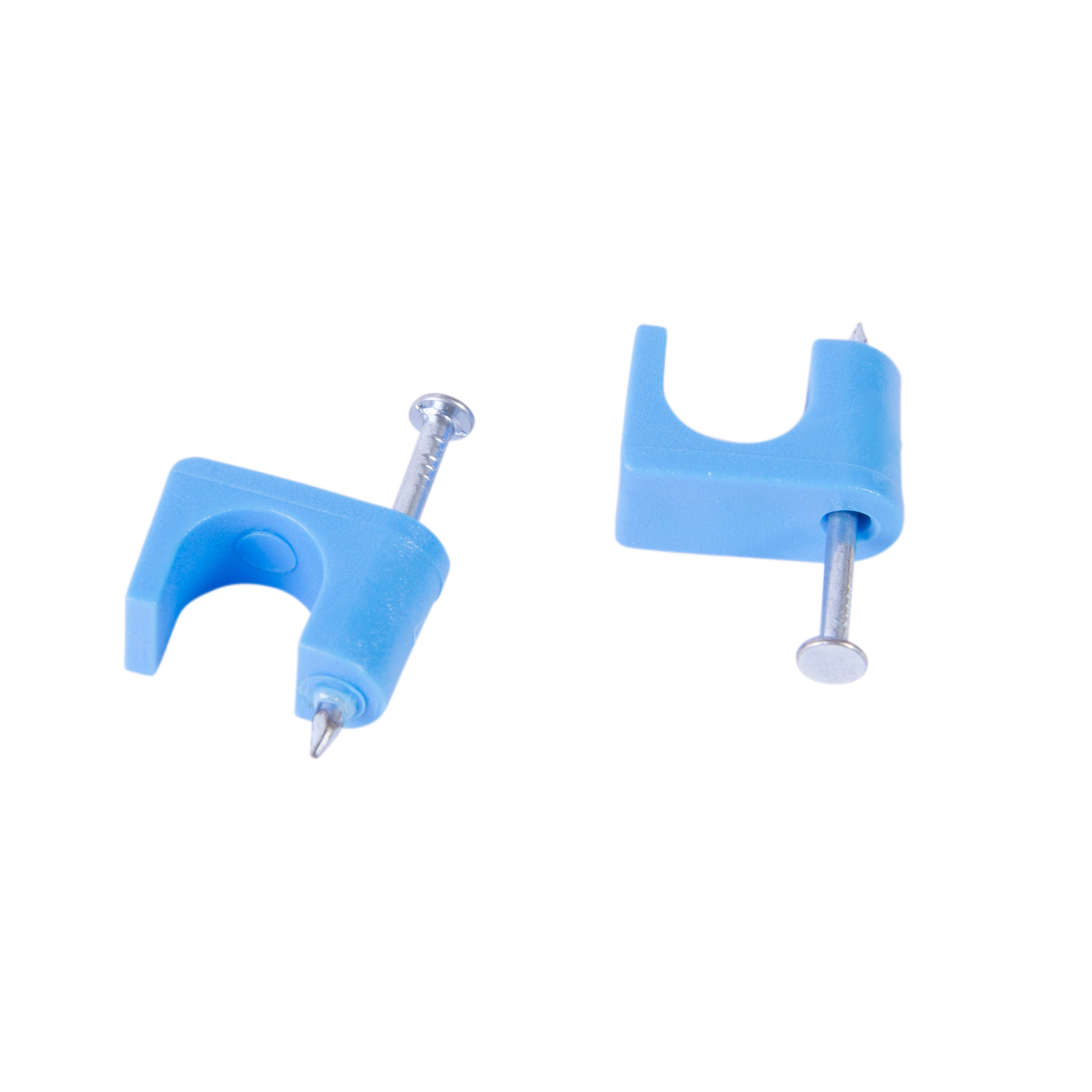 Gardner Bender MS-150 Cable Staple, 1/2 in W Crown, 1-1/4 in L Leg, Metal, 100/PK - 2