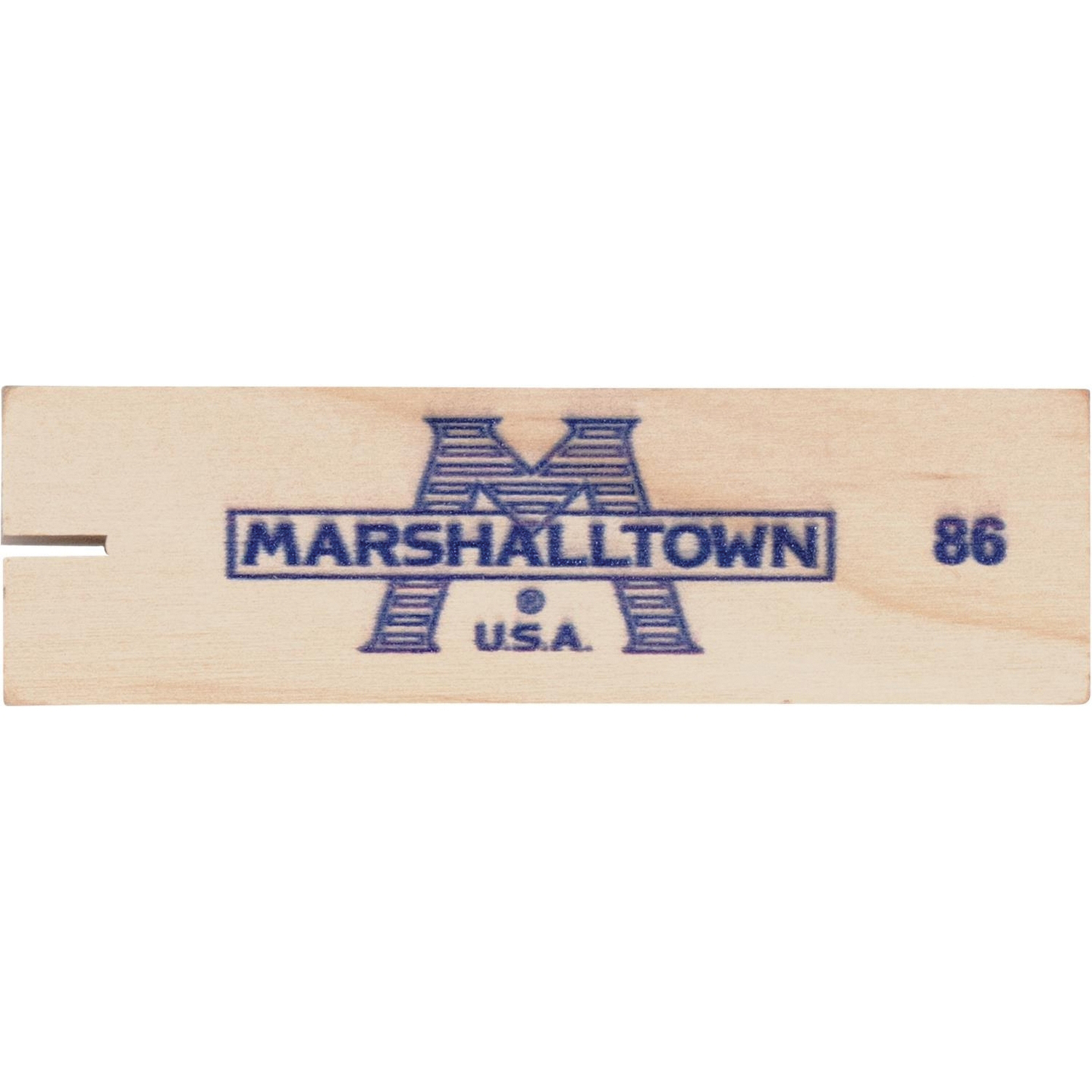 Marshalltown 86 Line Block, 4 in L, Wood - 3