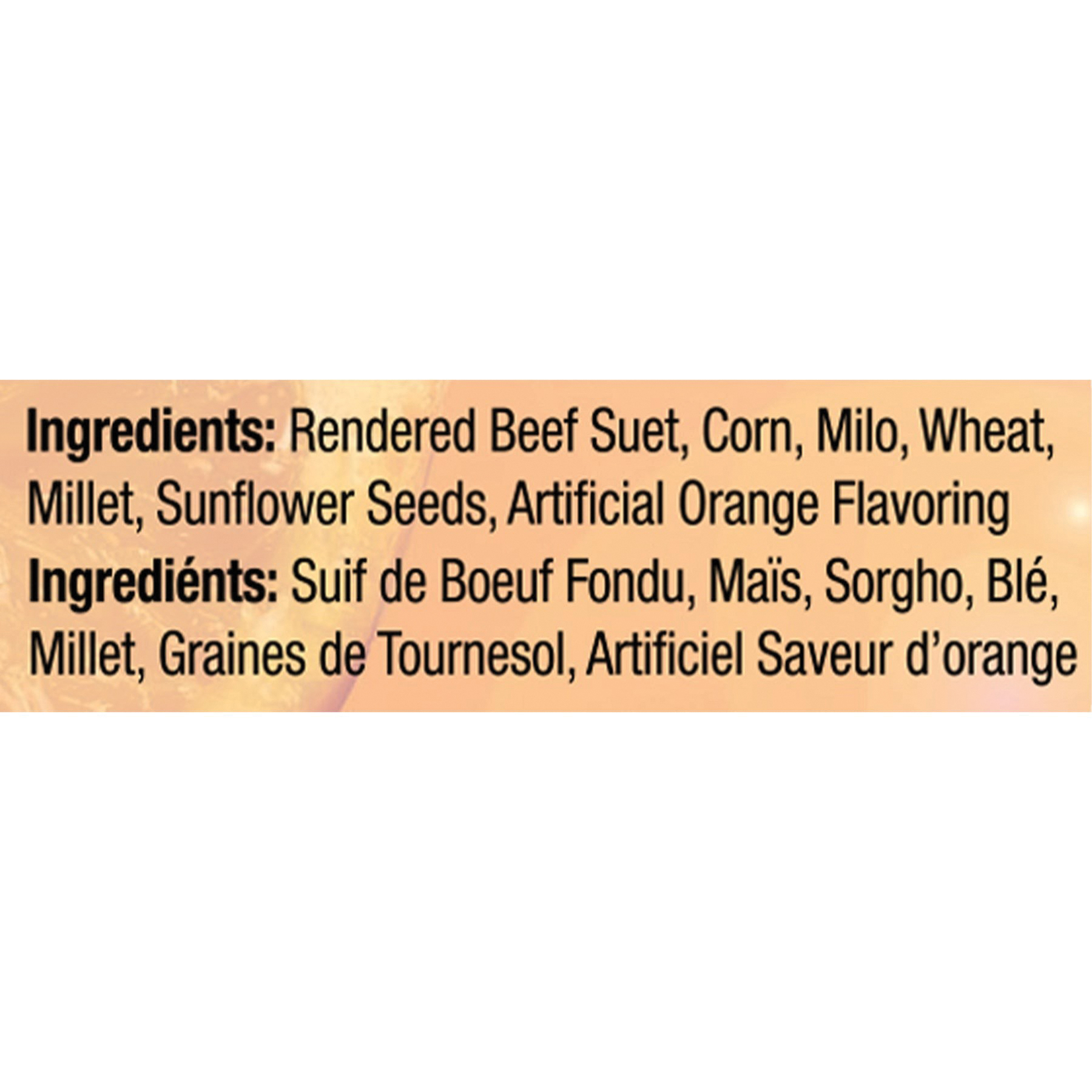 Heath DD-14 Sunflower Seed Wild Bird Food, 11.25 oz, All-Season, Suet, Cake, Orange Burst - 3