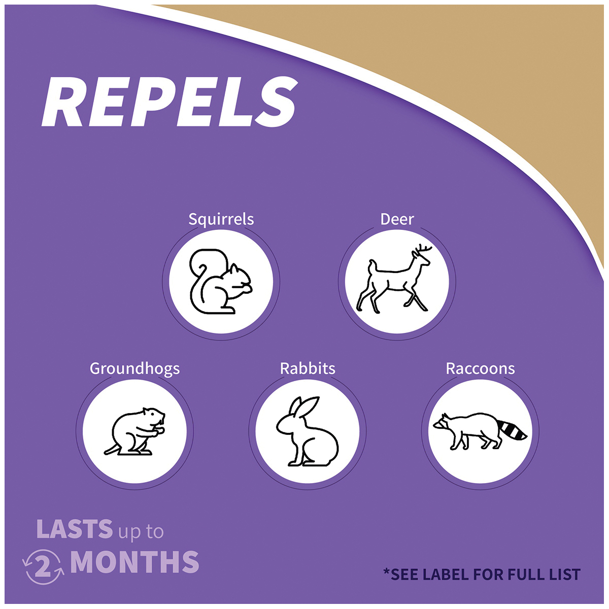 Bonide Repels All 2361 Animal Repellent, 2500 sq-ft Coverage - 4