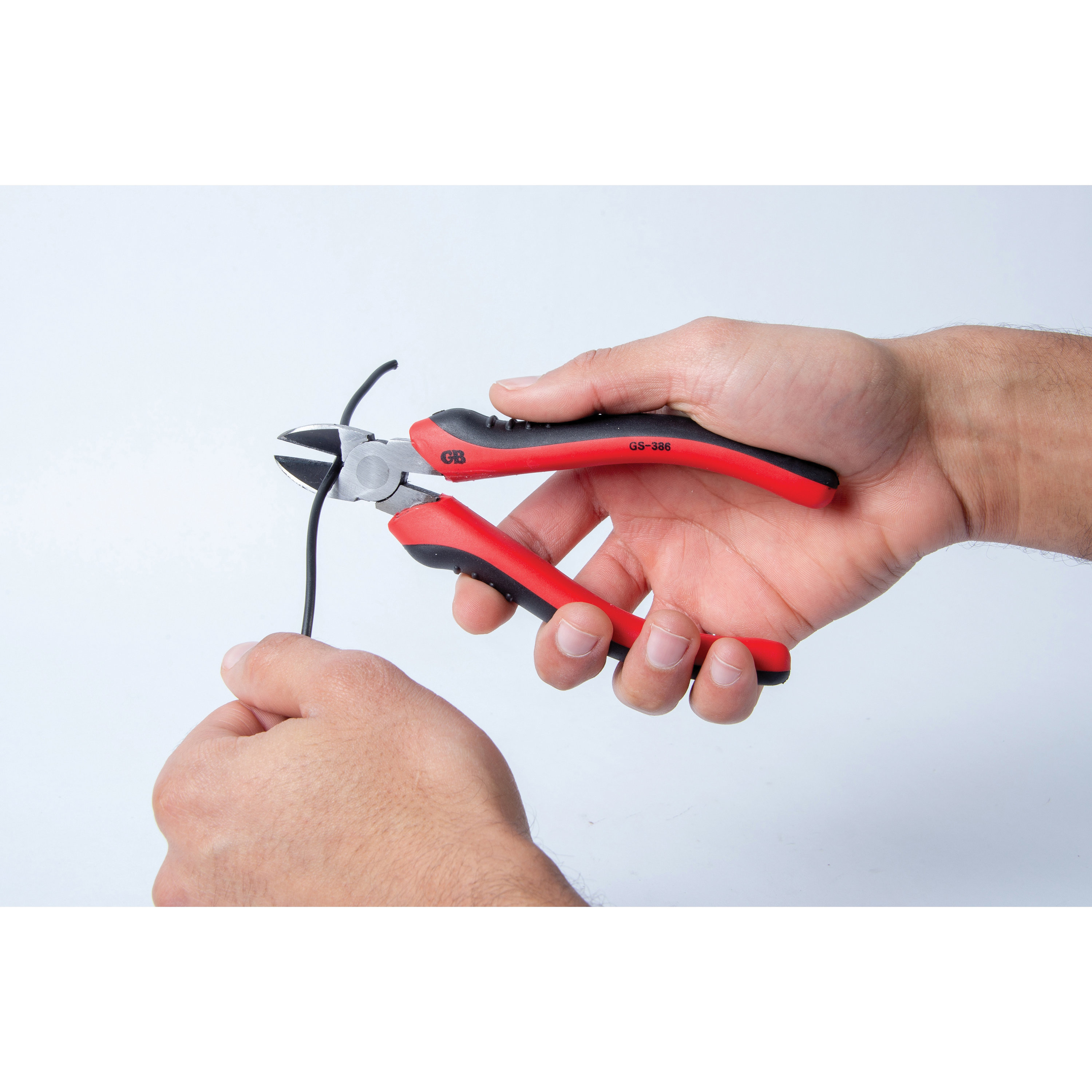 Gardner Bender GS-386 Diagonal Cutting Pliers, 6-1/2 in OAL, 1-3/8 in Jaw Opening, Comfort Grip Handle, 3/4 in L Jaw - 2