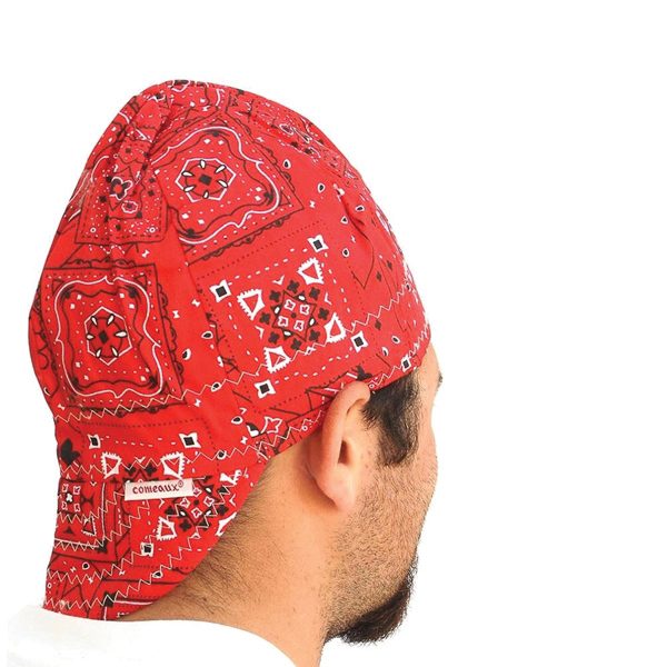 Forney 55818 Reversible Welding Cap, 7-1/2 in OAW, Cotton, Assorted - 3