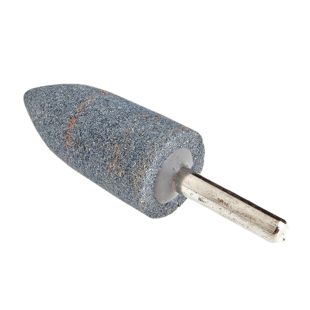 Forney 60028 Grinding Point, 7/8 x 2 in Dia, 1/4 in Arbor/Shank, 60 Grit, Coarse, Aluminum Oxide Abrasive - 2