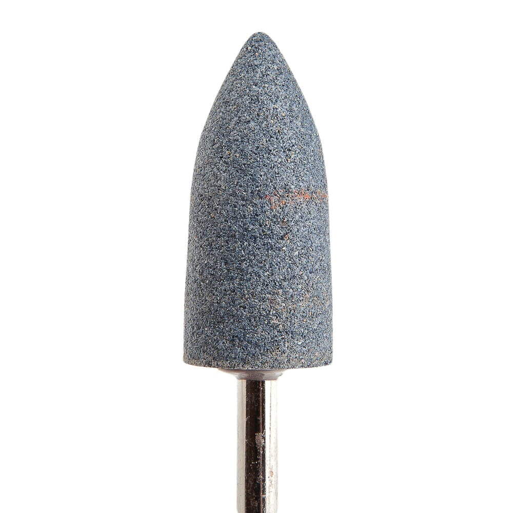 Forney 60028 Grinding Point, 7/8 x 2 in Dia, 1/4 in Arbor/Shank, 60 Grit, Coarse, Aluminum Oxide Abrasive - 3