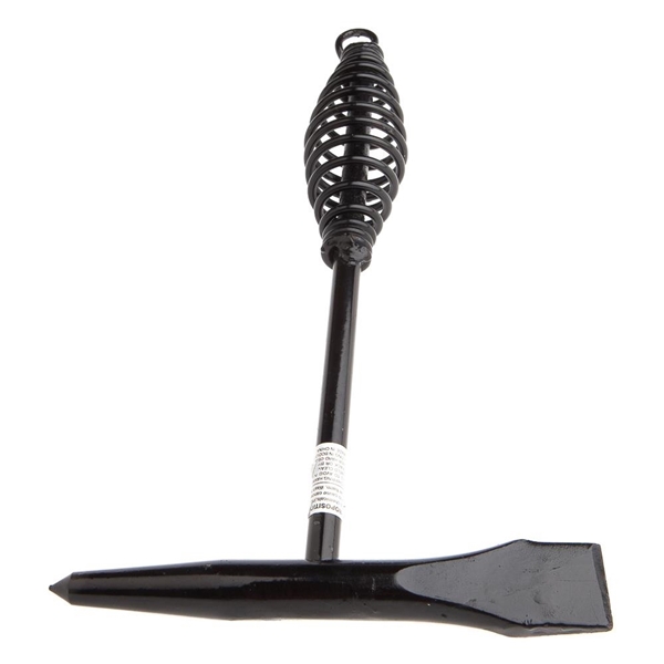 Forney 70600 Chipping Hammer, Straight Head, 10-1/2 in OAL, HCS Handle - 2