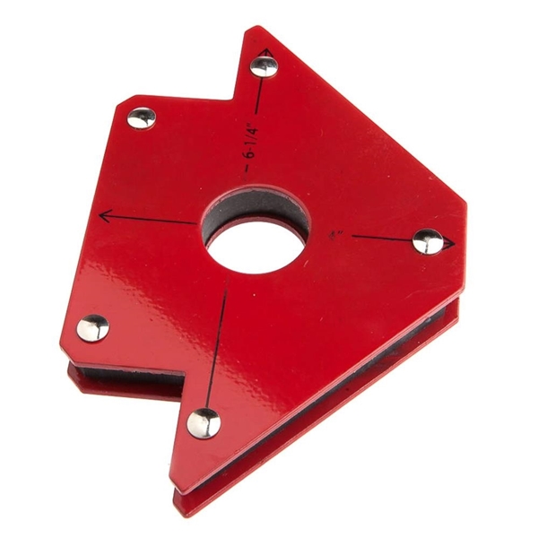 Forney 70717 Magnetic Welding Jig with Center Hole, 50 lb Max Pull Capacity - 1