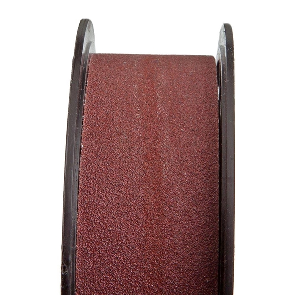 Forney 71805 Bench Roll, 1 in W, 10 yd L, 180 Grit, Premium, Aluminum Oxide Abrasive, Emery Cloth Backing - 2